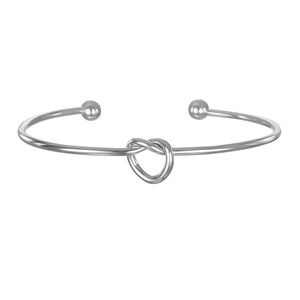 🌷LC Lauren Conrad Heart Knot Cuff Bracelet NWT